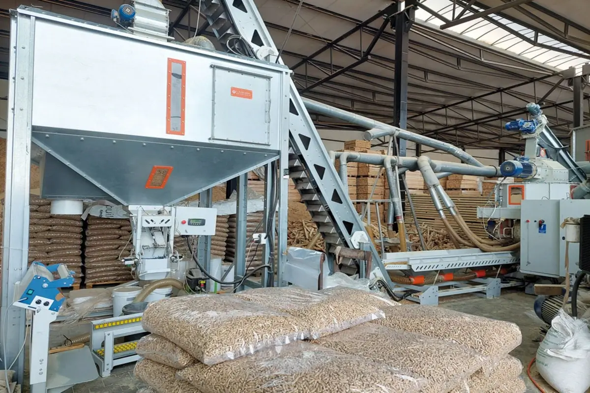 Linia do produkcji pelletu drzewnego