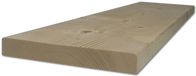 Deska czołowa świerkowa